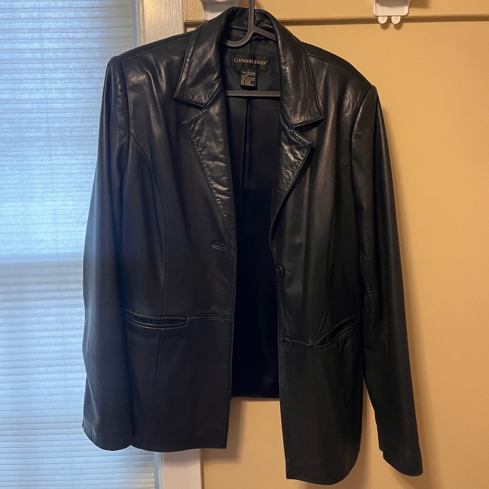 Classiques Entier Leather Blazer